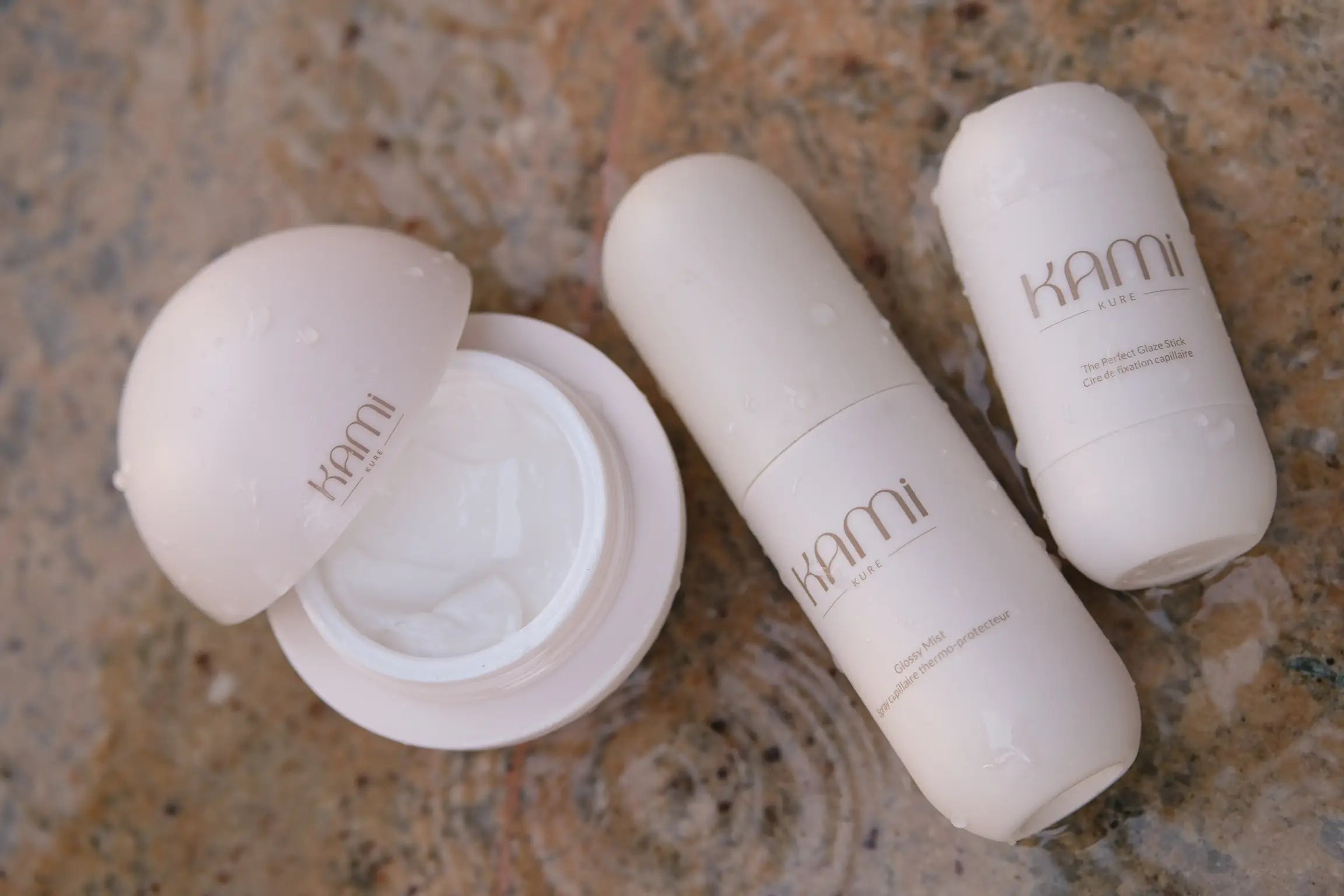 Soins cheveux - masque - protection chaleur- stick de fixation - Kami Kure