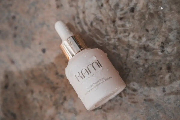 serum capillaire réparateur Golden Repair Drops - Kami Kure